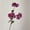 U, variant on 1 piece, 3 simulated Siberian violets bouquet, 27.95 inches classic bohemian wedding decoration - suitable for Halloween, Christmas, Easter, Valentine's Day floral arrangements