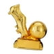thumbnail image 3 of Trofeo de fútbol, ​​premio, zapatos, coleccionable, regalo para fanáticos, adorno de escritorio, bota de fútbol Recubrimiento de oro, 3 of 9