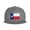 Gray, variant on Snapback Hat Texas Flag America Adjustable Flat Bill Brim Hat for Men Women Casual Wear Navy Blue