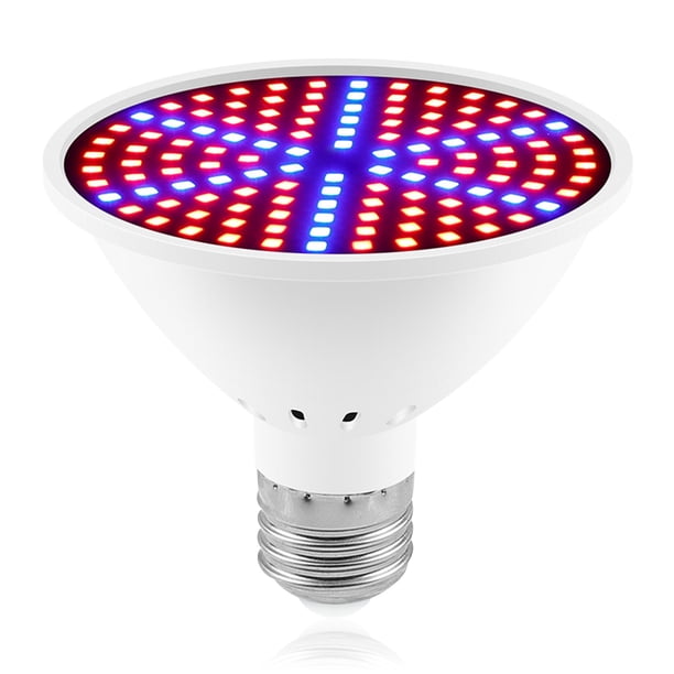 Cultivar luz E27 sala de estar interior sótano planta de alta potencia en crecimiento azul rojo lámpara de espectro IP42 impermeable 85-265V plántulas 126 cuentas kenally HA011807-01