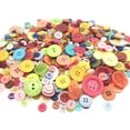 thumbnail image 2 of Buttons Resin Buttons 2 and 4 Holes Assorted Buttons for Sewing Crafts DIY Projects Button Painting Craft Buttons (Multiform), 2 of 5