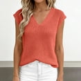 thumbnail image 6 of Sweater Vest For Women V Neck Sleeveless Pullover Top For Spring Summer Office Layering Weekend Travel Casual Outfits Minimalist Business Casual Campus Wear, 6 of 7