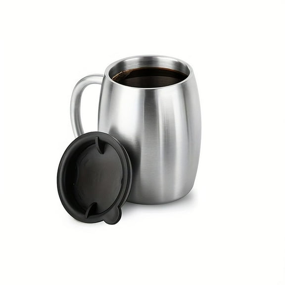 14oz Stainless Steel Double-layer Vacuum Coffee Cup