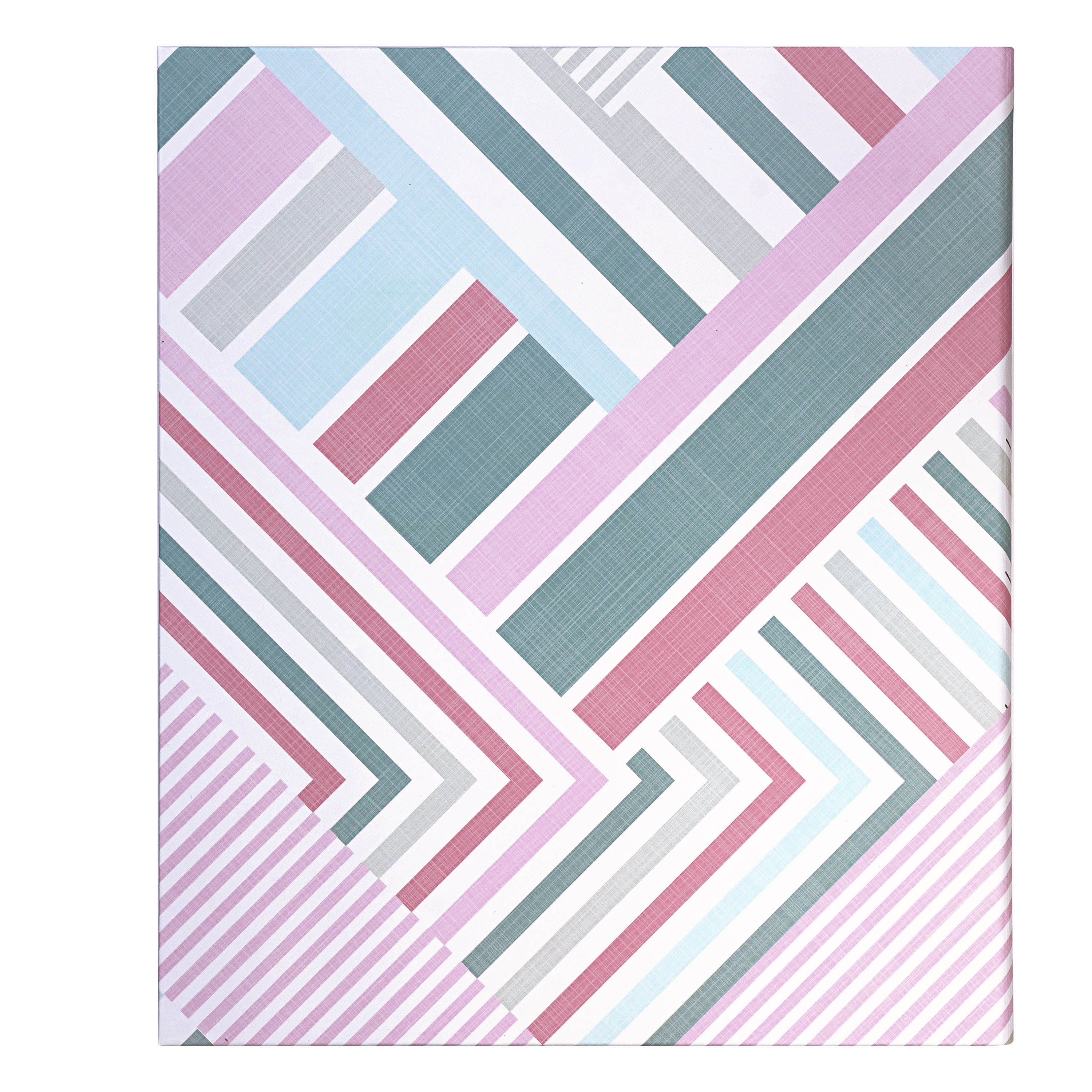 U Style Along Lines 1.5-inch 3 Ring Paper Binder