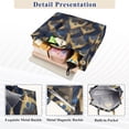 thumbnail image 3 of FORMRS Womens Corduroy Tote Bag Crossbody Shoulder Handbag with Pocket, Blue Peacock Feathers Pattern, 3 of 7