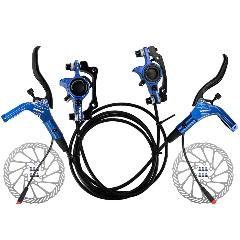 Jeu de Freins a Disque Hydraulique eBike Frein a Velo Electrique avec Rotor Walmart