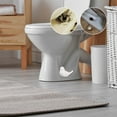 Cute Ceramic Birds Toilet Caps For Bottom Of Toilet Decorative Animal