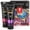 Jewel Tones, variant on Arteza Metallic Acrylic Paint, Metallic Colors, Set of 8, 120 mL