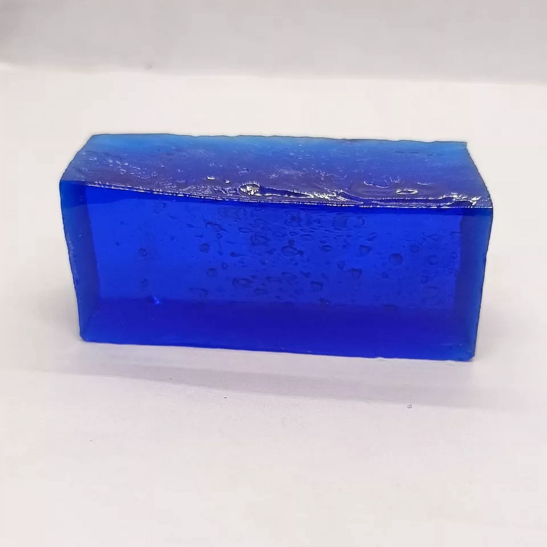 645 Ct Lab-Grown Blue Sapphire Nano Crystal Raw Gemstone for Jewelry Making
