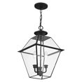 thumbnail image 2 of Livex Lighting Westover Outdoor Chain Hang in Black, 2 of 15