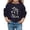 Navy, variant on Youth Girls Cartwheel Gymnastics Sweatshirt, Trendy Text & Gymnast Printed Crew Neck Long Sleeve Top 4-5 Years