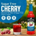 Syruvia Cherry Sugar Free Cocktails Syrup 25.4 Fl. Oz With Pump