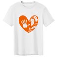 thumbnail image 2 of UANWENN T-Shirt Décontracté à Manches Courtes pour Homme pour la Fête Nationale de la Vérité et de la Réconciliation Col Rond T-Shirt Confortable à Imprimé de Lettres pour l'Été Tenue Intérieure Extérieure avec Tissu Extensible Grande Taille T Graphique, 2 of 4