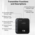thumbnail image 5 of 3-in-1 Wireless Lavalier Microphone for Camera, iPhone, Android, Microphone for Video Recording Podcast Noise Reduction mic(FMY) 2PCS, 5 of 5