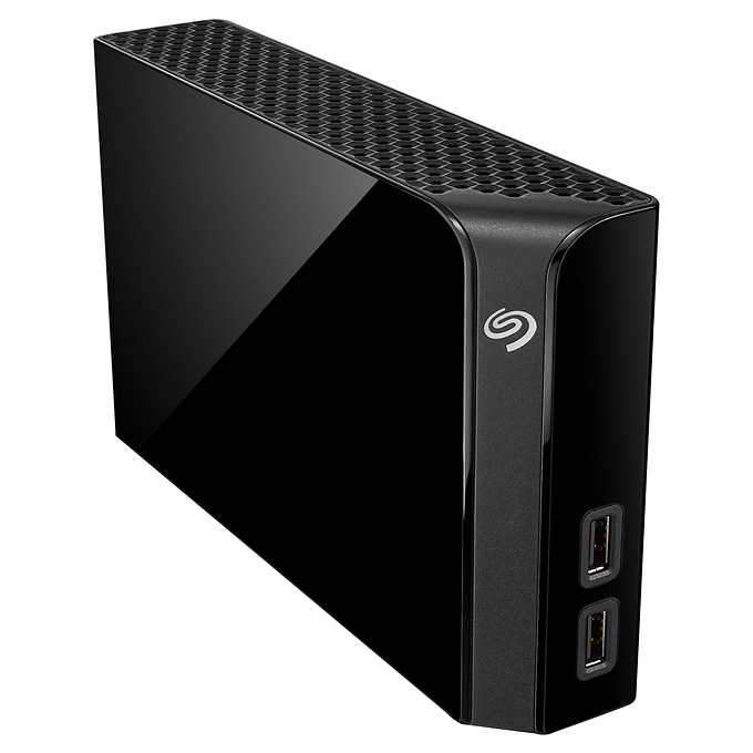 Seagate Backup Plus Hub 8TB Desktop Hard Drive with Rescue Data
