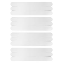 12pcs Anti-slip Strips Shower Stickers Bath Safety Strips Transparent Non Strips Stickers for Bathtubs Showers Stairs and Floors for Bathroom (2cm x 20cm)