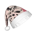 thumbnail image 2 of Cauagu Pink Cheetah Art for Adult Christmas Hat,1-Pack Xmas Holiday Hat Santa Hat for Women & Men Festive Headwear Accessories Fit for Christmas/New Year/Party, 2 of 6