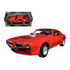 1973 Pontiac Firebird Trans Am Red 1/24 Diecast Model Car by Motormax