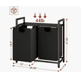 thumbnail image 4 of Cesta De Ropa Sucia Cesto Organizador Con Estante Y 2 Bolsas, 4 of 4