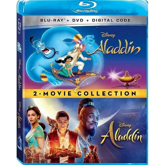 Aladdin (1992) / Aladdin (2019): 2-Movie Collection (Blu-ray   DVD   Digital Code)