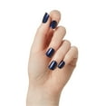 thumbnail image 4 of KISS imPRESS Color  Press on Nails, Never Too Navy, Blue, Short Squoval, 30 Count, 4 of 13