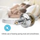 thumbnail image 4 of Cerradura de manija de puerta de aleación de zinc Juego de cerradura de seguridad de cocina de baño de dormitorio interior de una sola lengüeta EOTVIA No, 4 of 8