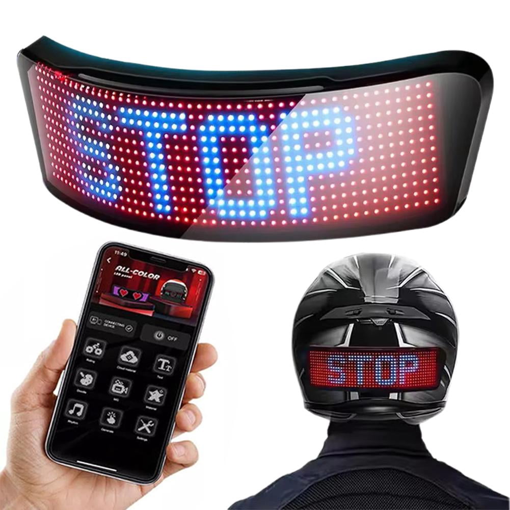 Smart Led Motorcycle Bike Cycling Helmet Display Sceen with Turn