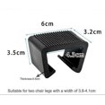 thumbnail image 2 of 10 Pieces of Garden Furniture Clips Connectors Rattan Furniture Anti-Deformed for Outdoor Sofa Plastic Wicker Chair,4.3cm, 2 of 5