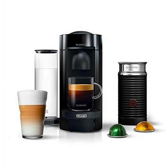 Cafetera Nespresso VertuoPlus con espumador de leche