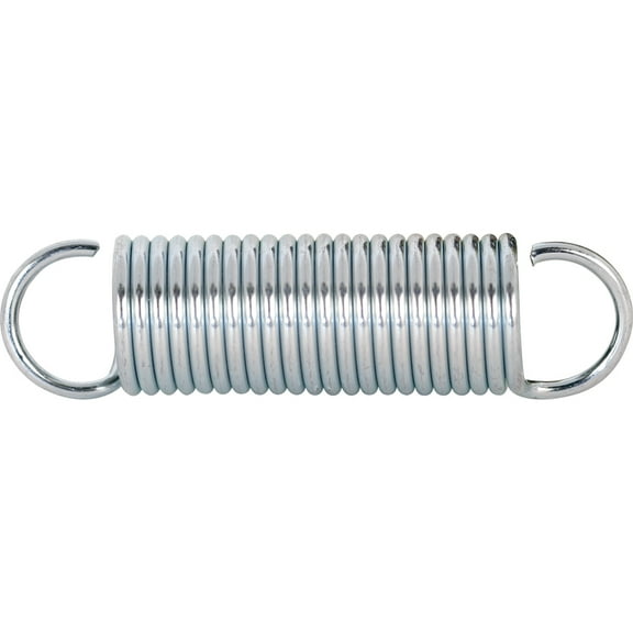 Prime-Line Handyman Extension Spring, 5/8 in. x 2-1/2 in. , 0.072 in. Diameter, Single Loop, Open