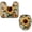 Multicolor 3, variant on PhooArto Toilet Lid Cover and U-Shaped Toilet Floor Mat Set of 2 Pieces, Sunflower Leaves Pattern Toilet Mat Set, Machine Washable Seat Covers Non-Slip Absorbent Rugs
