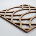 thumbnail image 5 of Ekena Millwork 7 3/8"W x 7 3/8"H x 1/4"T Extra Small Montrose Decorative Fretwork Wood Wall Panels, Red Oak, 5 of 18