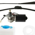 thumbnail image 6 of jiaping Electric UTV ATV Windshield Wiper Motor Set with Washer Pump Bottle Assembly 16", 6 of 9