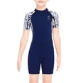 thumbnail image 1 of Buceo de manga corta pantalones cortos de manga corta con traje de huéspedes transpirable deportes skins chicas navegando fresco cuerpo sentimiento niños snorkel trajes marino m sidaley OD003676-07, 1 of 7