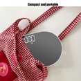 thumbnail image 4 of GJX Small Portable Body Weight Scales Digital Bathroom Mirror Travel Scale for Body WeightScale Mini Electronic Scale for Personal Health, 4 of 6
