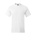 thumbnail image 1 of Camiseta de manga corta con bolsillo Beefy de Hanes, tallas grandes - 5190x, blanco, XXX-Large hanes 5190, 1 of 1