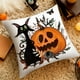 thumbnail image 1 of Juego de Almohadas de Calabaza de Halloween, Almohada Estampada, Decoración Del Hogar, Juego de Almohadas de Poliéster, 1 of 6