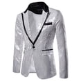 thumbnail image 1 of Men's Suit Sequin Performance Dress Suit Night Shop Men's Jacket Suit, 1 of 6