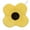 Yellow/Brown, variant on Blooming Bath Poppy Baby Bath Seat - Sink Baby Bath Insert, Yellow