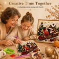 thumbnail image 6 of Premium 3D Pearl Christmas Wall Art Kit, DIY Christmas Pearl Diamond Painting Kit, Christmastree 3D Diamond Painting, Luxury Pearl Bead Art Craft Set, Holiday Home Decor Gift, 6 of 9