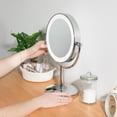 thumbnail image 6 of Zadro Laguna LED Lighted Makeup Mirrors w/ Magnification & Swivel Head, 6 of 8