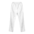 thumbnail image 5 of Tiweut Pants for Women Corduroy Long Straight Leg Elastic Waist with Pockets Trousers, 5 of 7