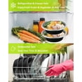 thumbnail image 5 of Meal-Prep-Containers-65 Pack 24 oz Plastic--Storage-Containers-with-, Disposable--Prep-Containers-Microwave-Safe, Meal-Prep-Bowls-, To-Go-Contianers-for-Lunch, 5 of 6