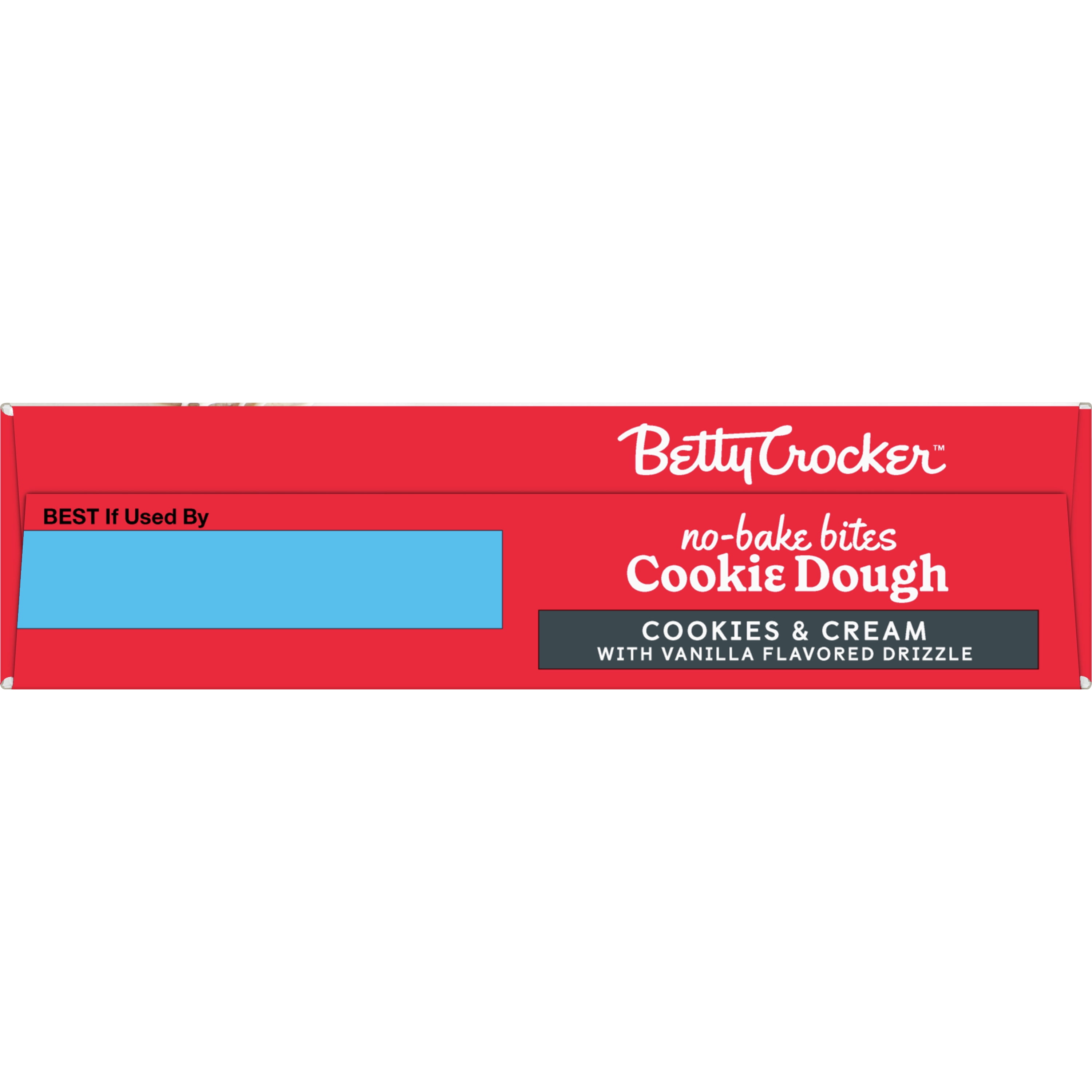 Betty Crocker No-Bake Bites Cookies and Cream Cookie Dough, 12.2 oz.