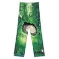 thumbnail image 3 of Totoro Men Pajama Pants Bottoms Lounge Pants Elastic Waist Loose Soft Sleepwear PJ Bottoms Trousers, 3 of 7
