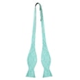 thumbnail image 2 of Jacob Alexander Men's Self Tie Freestyle Floral Bow Tie - Turquoise, 2 of 7