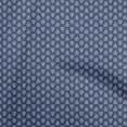 thumbnail image 1 of oneOone Cotton Poplin Blue Fabric Asian Block Print Sewing Material Print Fabric By The Yard 42 Inch Wide, 1 of 4
