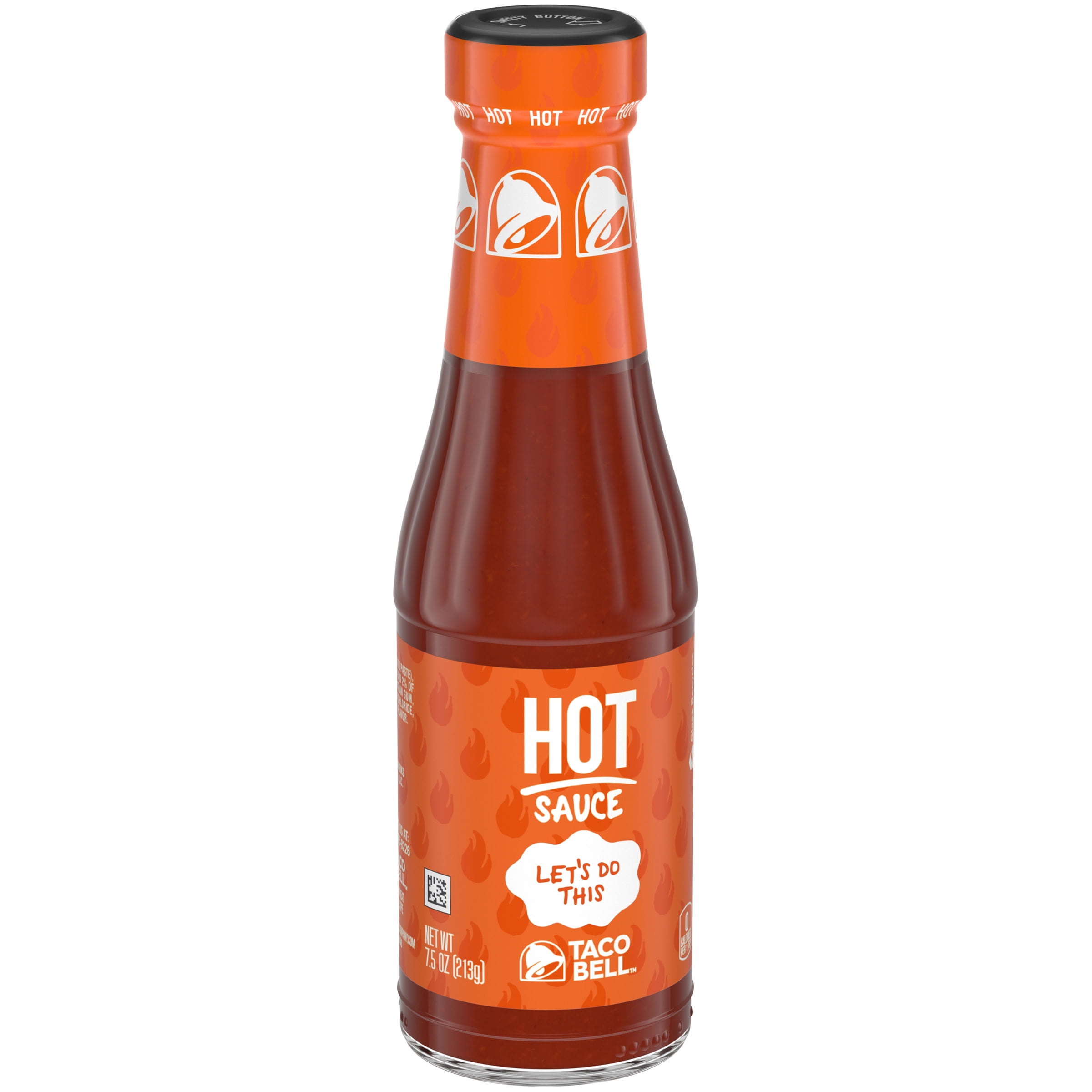 Taco Bell Hot Sauce 7 5 Oz Bottle Walmart Com Walmart Com