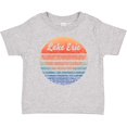 thumbnail image 3 of Inktastic Lake Erie Distressed Retro Sunset Boys or Girls Baby T-Shirt, 3 of 5