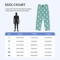 thumbnail image 4 of Fotbe Pig And Flower Pantalones de Pijama para Hombre, Pantalones de Dormir, Pantalones de Casa con Cintura Ajustable y Bolsillos-XX-Large, 4 of 6